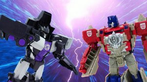 Роботы Трансформеры - Оптимус Прайм против Мегатрона! - Игры битвы для мальчиков в сборнике видео