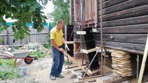Ремонт фундамента старого деревянного дома. Свайно-ростверковый фундамент своими руками.