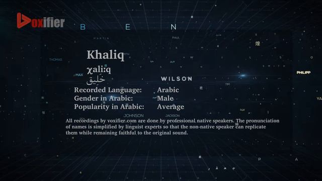 How to Pronunce Khaliq (خليق) in Arabic - Voxifier.com смотреть онлайн