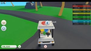 golf car glitch in roblox (tropical resort tycoon)