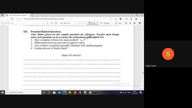 Practical-23, 24, 25 | JPR |try, catch, finally block |Java 22412 смотреть онлайн