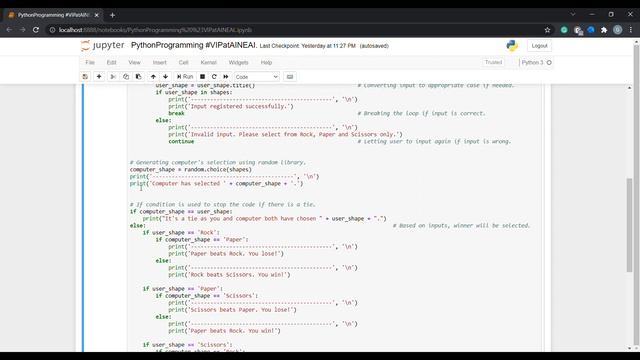 #VIPatAINEAI | Essentials of Python Programming | October Batch смотреть онлайн
