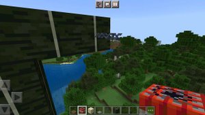 майнкрафт, как  сделать быстро стеклянный мостик из игры кальмара