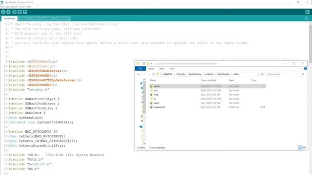 Spelliterally project update - Going esp8266 & web sockets смотреть онлайн