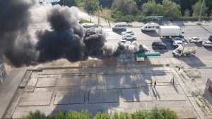 СГОРЕЛ АВТОБУС В ВОЛГОГРАДЕ... 15.05.2019 Люди пострадали?