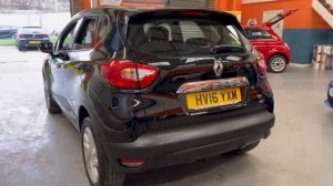 RENAULT CAPTUR 1.5 DYNAMIQUE NAV DCI 5 DOOR DIESEL BLACK 1 OWNER 0 TAX