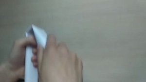 Нож из бумаги, без клея