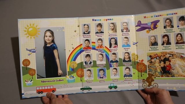 Выпускной альбом папка трюмо "Трио" для детского сада смотреть онлайн