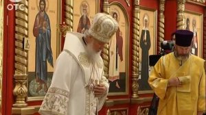 Патриарх Московский и всея Руси Кирилл освятил в Новосибирске Свято-Троице-Владимирский собор
