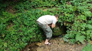 Новый проект! Делаю купель в роднике рядом с Никитскими пещерами.