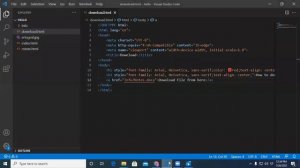 Download File in HTML | How to download word document in html | Tutorial #29