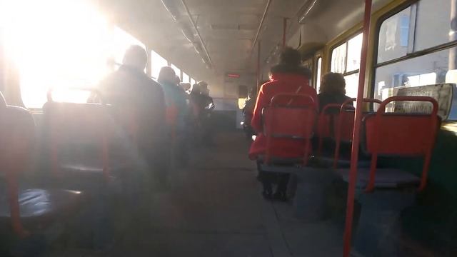 Тверской трамвай. Tatra T3SU №229 смотреть онлайн