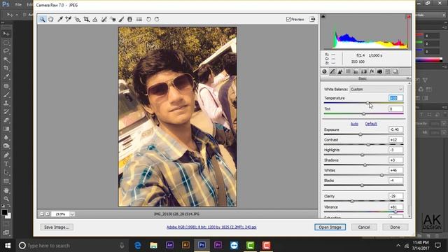 How To Camera Raw Filter In Photoshop cs6 смотреть онлайн
