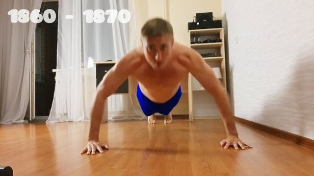Трансформация тела 10 000 отжиманий за 100 дней / Body transformation 10,000 pushups in 100 days смотреть онлайн