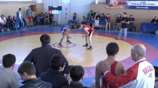 63 кг Приходько Владимир (Гулькевичи) - Брагин Максим (Коневская) смотреть онлайн