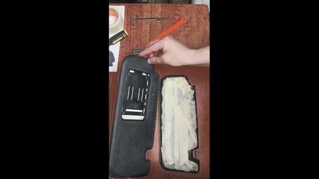 Перетяжка солнцезащитных козырьков