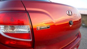 ? УСТАНОВКА ЗНАЧКА UMBRELLA НА ЛАДА ГРАНТА. АЛИЭКСПРЕСС