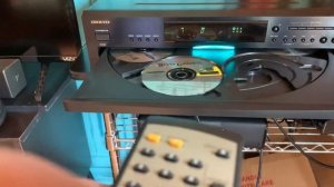 Onkyo 6 disc Changer DX-C390(B) Black - With Remote