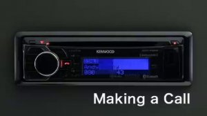 Kenwood KDC-BT52U Making Call