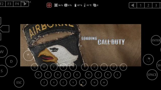 WINLATOR / CALL OF DUTY PC game test on android