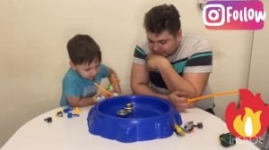 Кто же выиграет в Баттле Инфинити Надо? | Видео для детей | Баттл волчков Инфинити надо