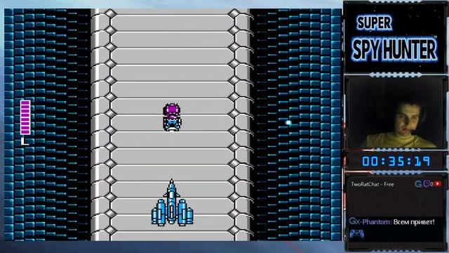 Super Spy Hunter прохождение 100% | Игра на (Dendy, Nes, Famicom, 8 bit) 1991. Live cтрим HD [RUS] смотреть онлайн