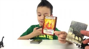 Боевые Динозавры детская Карточная Игра