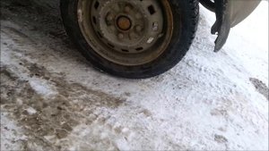 Дэу Матиз на 3 колесах! Жесть !!!