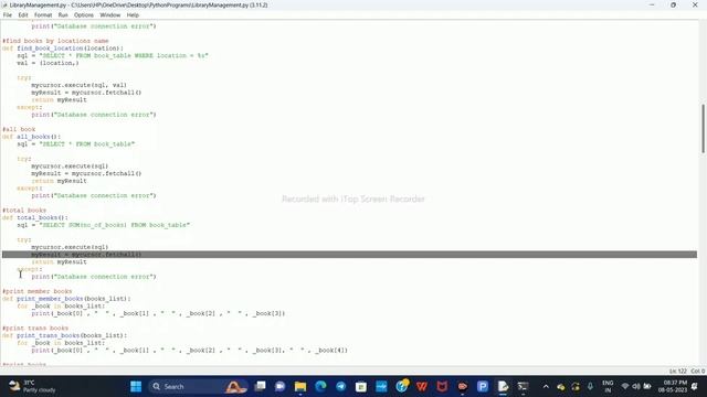 Python assignment (Part 4)| VGo Python classes| Book Menu #python #pythoncourses