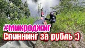 #55 ТЕЛЕСПИН за "рубль" с Aliexpress | В поисках Хищника | #микроджиг #стритфишинг #рыбалка