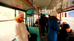 Веселый Читинский троллейбус )) Видео Ю.Черепанов (с)