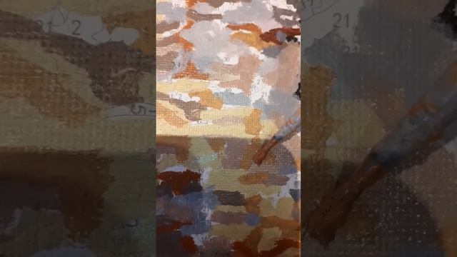 Картины по номерам. Почти дорисовала. Позже выложу окончательный результат. смотреть онлайн