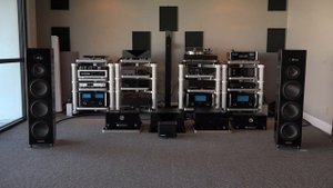 Magico A5 Speakers + Gryphon Diablo 300 Integrated + Aurender ACS10 Server + Synergistic Research