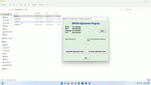 How to Reset Epson L1250 with Resetter