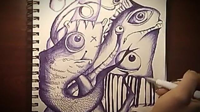 Как научиться рисовать. Скетч. Ручка смотреть онлайн