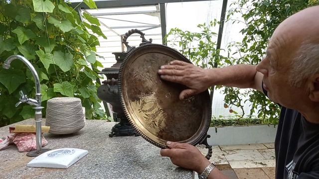 Старинный самовар 19 века