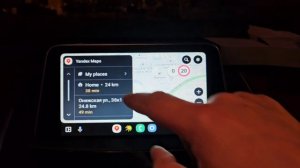 Навигация в Mitsubishi Eclipce Cross из Китая с Baidu CarLife, адаптер Carplay в магнитоле, Android