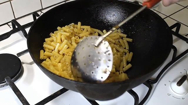 жареные макароны по студенчески но с мясом смотреть онлайн