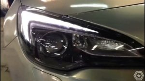 Тюнинг фар AFL Opel Astra J GTC