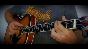 Божья коровка. Гранитный камушек. Кавер. Акустическая гитара.