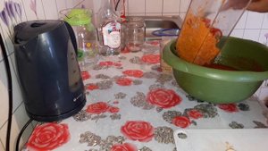 Лесные грибы в томате.Заготовка на зиму.Очень вкусно как всегда!