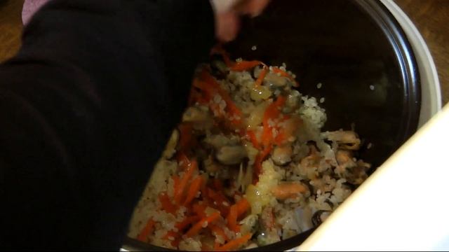 Домашний Плов с мидиями | Рецепт в Мультиварке