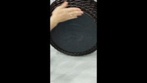 Лежанка для животных из искусственного ротанга
