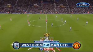 West Bromwich Albion vs Manchester United 20/10/2014 half 2 MNF @ford.uefa