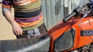 ИЖ Планета 5,заводим после полугодового простоя.