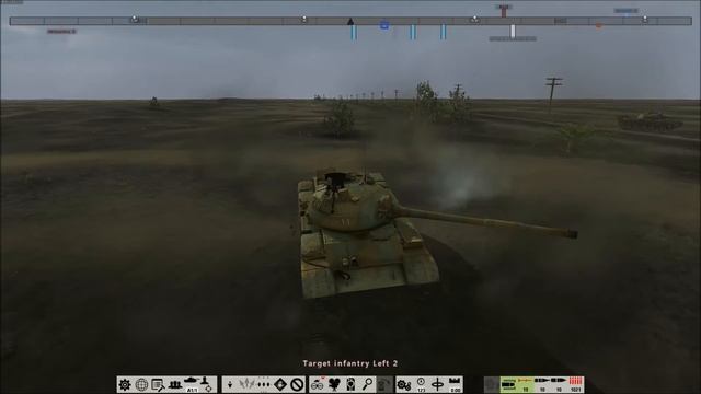 Steel Armor Blaze of War - Basra 86 - Iraqi T62 campaign - mission 01 смотреть онлайн