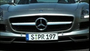 Новый Mercedes SLS AMG - 2010 Driving