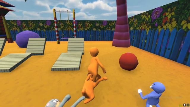 OVER SHOW PHONYA TOY ЕГОРЫЧ!!!! ИГРАЕМ В HUMAN FALL FLAT смотреть онлайн