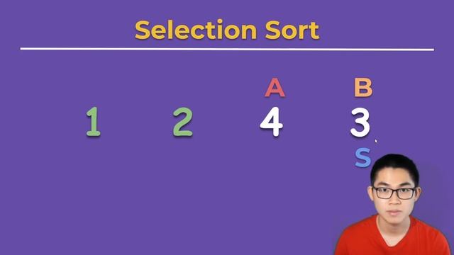 Selection Sort in 2 min (Python)