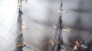 Изготовление модели парусника: Двухмачтовая марсельная шхуна.Часть 25.